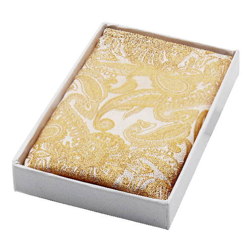 Goldfarbige Einstecktuch - Barock (1)