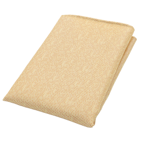 Gelbe Einstecktuch Two-tone (1)