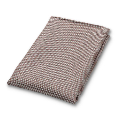 Braune Einstecktuch Two-tone (1)