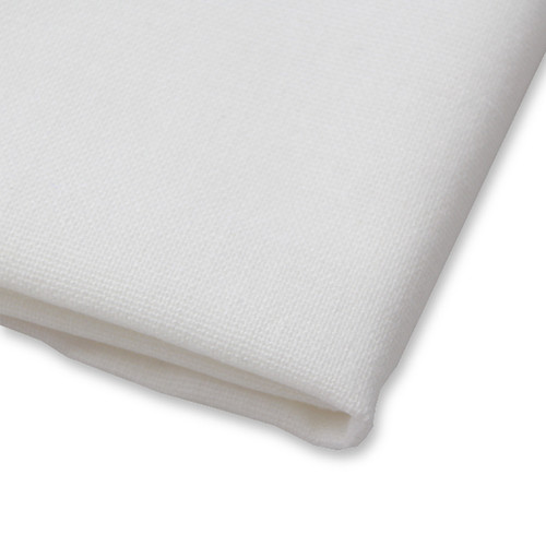 Weiße Leinen Einstecktuch (3)