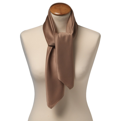 Beige Damentuch Polyester - Viereckig (2)