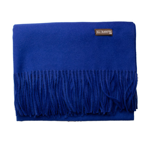 Königsblauer Winterschal (1)