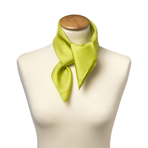 Lime grünes Nickituch - Viereckig (2)