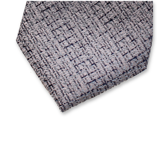 Blaue Bouclé-Krawatte (2)