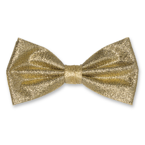 Herren Fliege gold Glitzer (1)