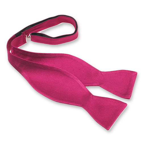 Fuchsia Fliege zum Selberbinden (1)