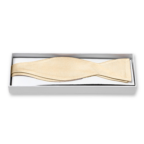 Ecru Fliege zum Selberbinden (2)