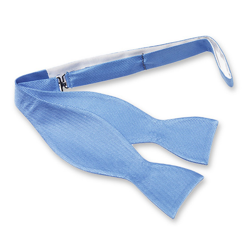 Hellblaue Fliege zum Selberbinden (1)