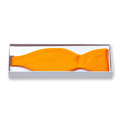 Orange Fliege zum Selberbinden (2)