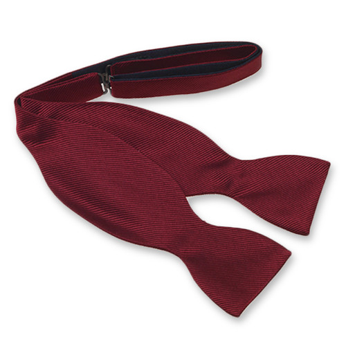 Bordeaux Fliege zum Selberbinden (1)