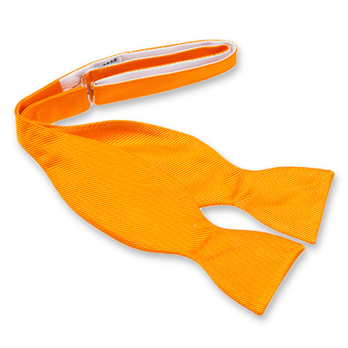 Orange Fliege zum Selberbinden (1)