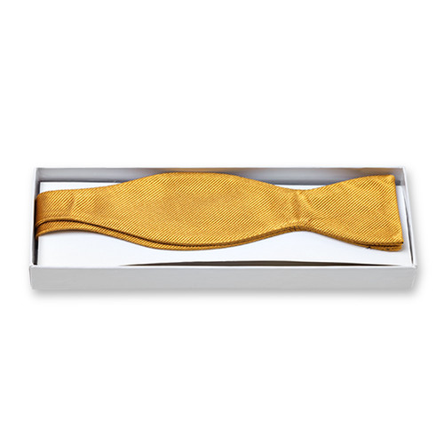 Ockergelbe Fliege zum Selberbinden (2)