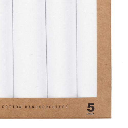 Herrentaschentücher - Weiß (2)