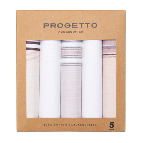 Herrentaschentücher - Beige (1)