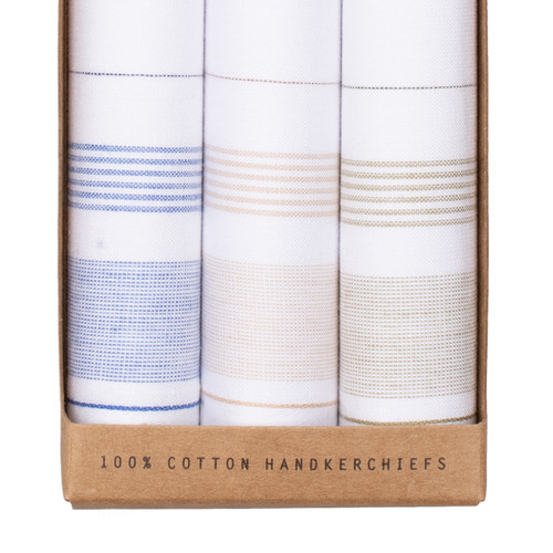Herrentaschentücher - Gestreift (2)