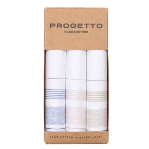 Herrentaschentücher - Gestreift (1)