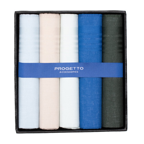 Herrentaschentücher - Kombination Beige (1)