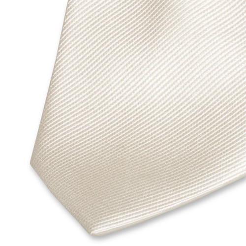 Creme weiße Krawatte (2)