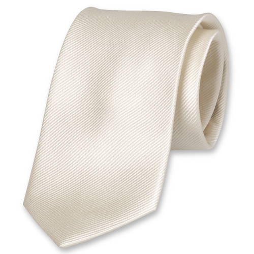 Creme weiße Krawatte (1)