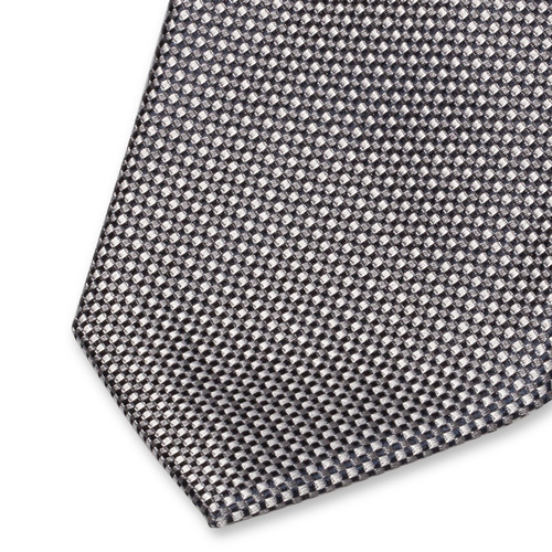Two-tone Krawatte grau (2)