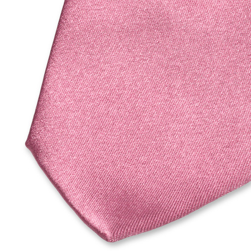 Altrosa Satin Krawatte (2)