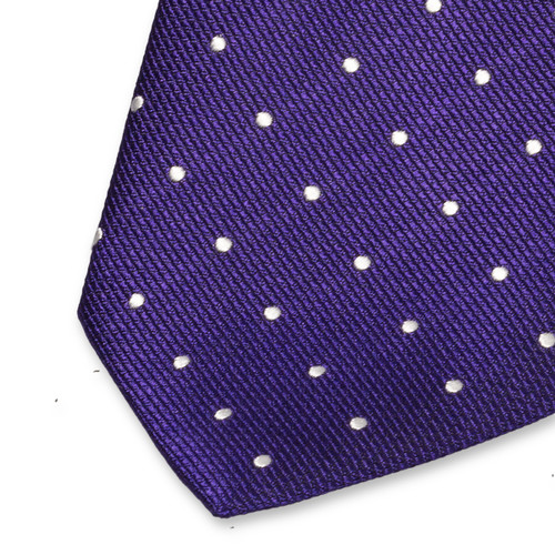 Krawatte Polka Dot Violett (2)