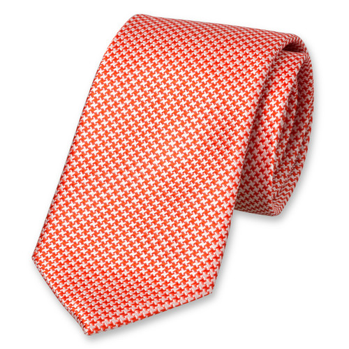 Krawatte rot, hellrosa (1)