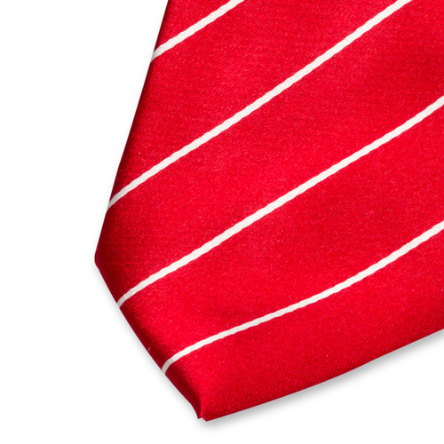 Rote Krawatte Satin (2)
