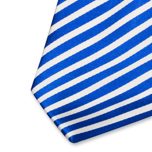 Krawatte blau/weiß (2)
