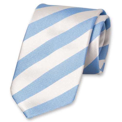 Krawatte blau/weiß (1)