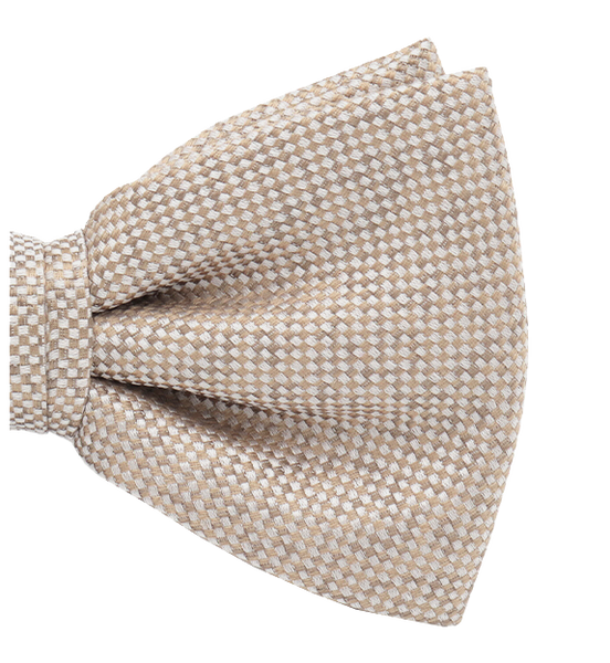 Beige Fliege Two-tone (2)