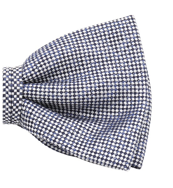 Dunkelblaue Fliege Two-tone (2)