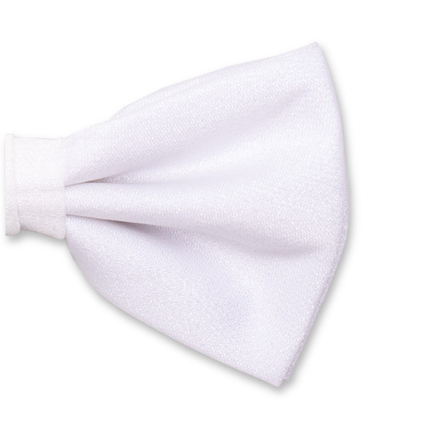 Herren Fliege Weiß Glitzer (2)