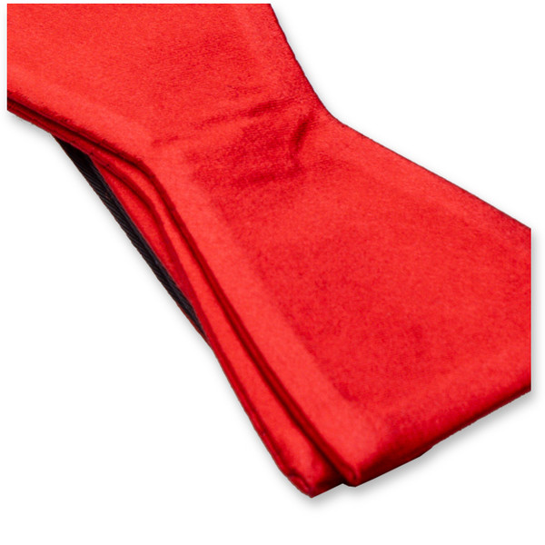 Roter Querbinder - Satin (2)