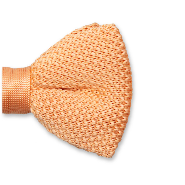 Gestrickte Fliege Peach (2)