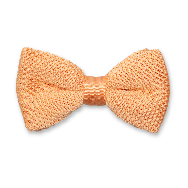 Gestrickte Fliege Peach (1)