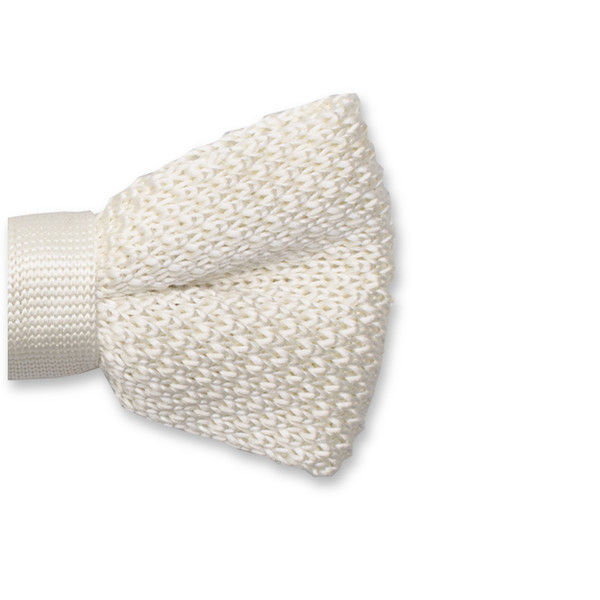 Elfenbein Kinderfliege Gestrickt (2)