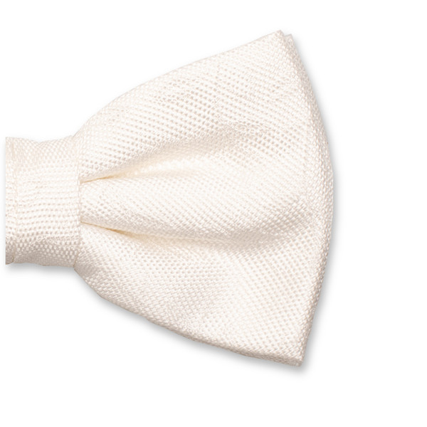 Hochzeitsfliege Ecru - Blumen (2)