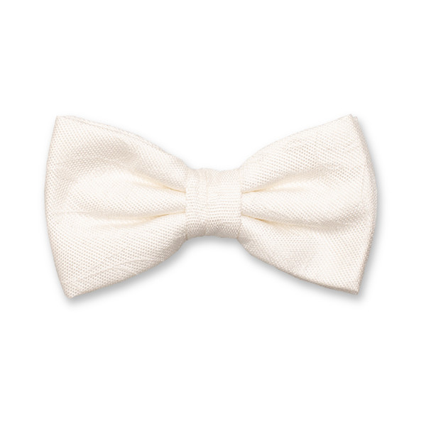 Hochzeitsfliege Ecru - Blumen (1)