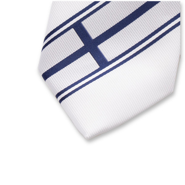 Krawatte - Finnischer Flagge (2)