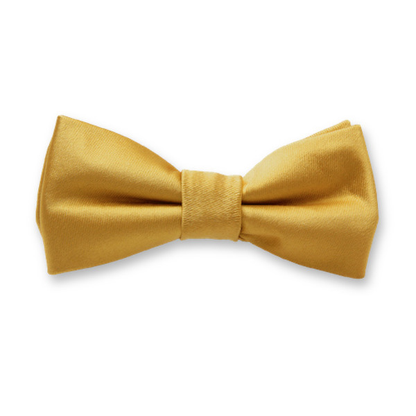 Gold Satin Kinderfliege (1)