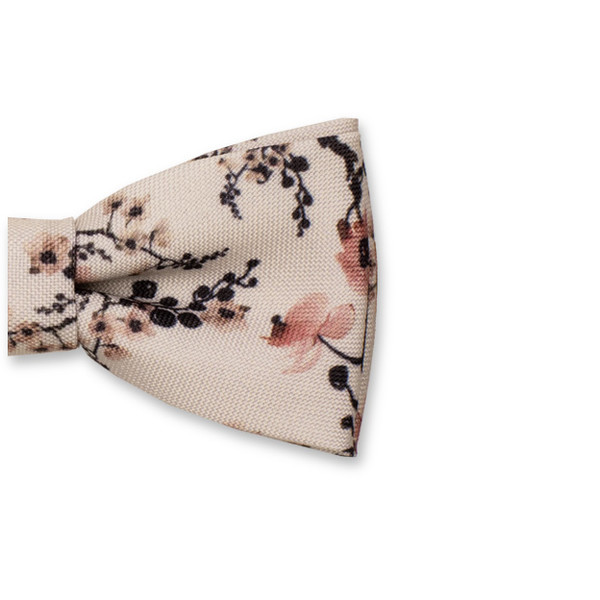 Kinderfliege Altrosa Japanische Blüte (2)