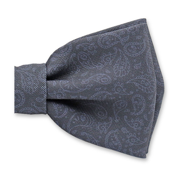 Dunkelblaue Paisley-Fliege (2)