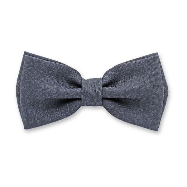 Dunkelblaue Paisley-Fliege (1)