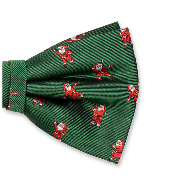 Weihnachtsfliege Tanzende Weihnachtsmänner (2)