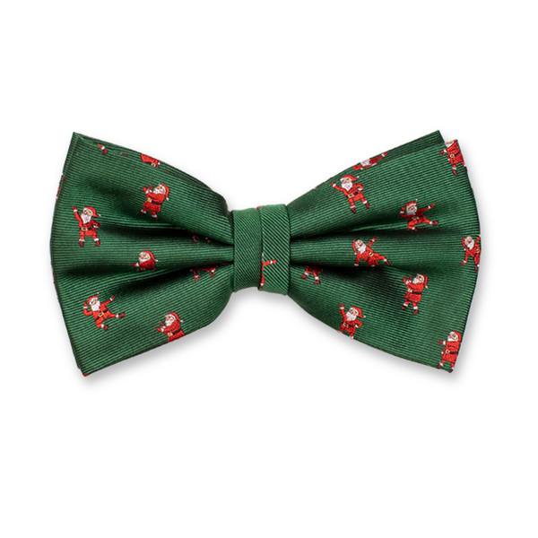 Weihnachtsfliege Tanzende Weihnachtsmänner (1)