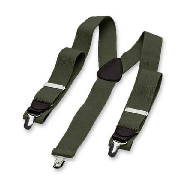 Dunkelgrün Hosenträger (2)
