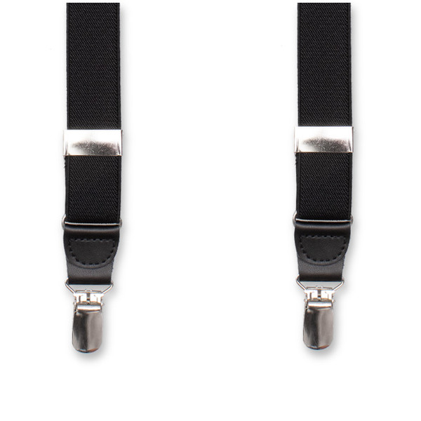 Schmale schwarze Hosenträger (1)