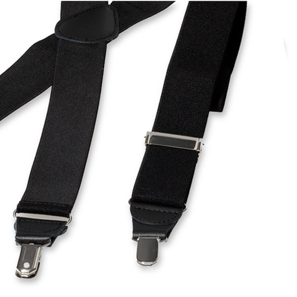 Schwarze Hosenträger X-Form (3)