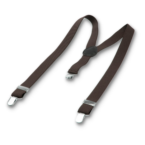 Dunkelbraune Hosenträger für Kinder (2)